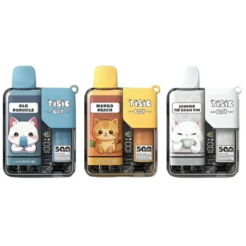 Alternative view of TISIC貓12000Puffs一次性電子煙|萌系大容量拋棄式主機